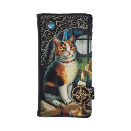 Lisa Parker Adventure Awaits Calico Cat Ship Embossed Purse Default Title - Purses at Gift Moments