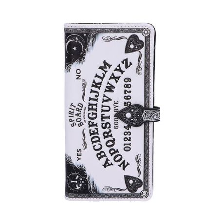 White Spirit Board Embossed Ouija Purse Default Title - Purses at Gift Moments