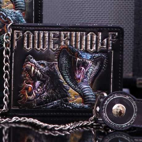 Powerwolf Kiss of the Cobra King Embossed Wallet - Wallets at Gift Moments