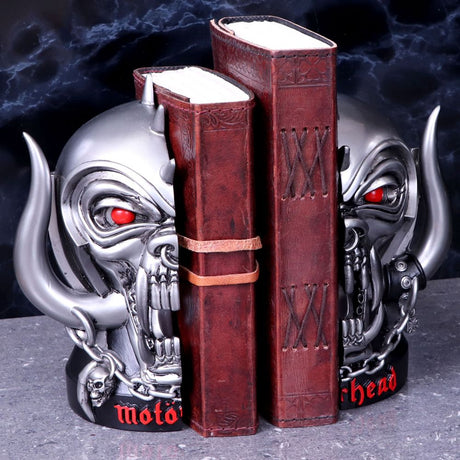 Motorhead Warpig Snaggletooth Bookends - Bookends at Gift Moments