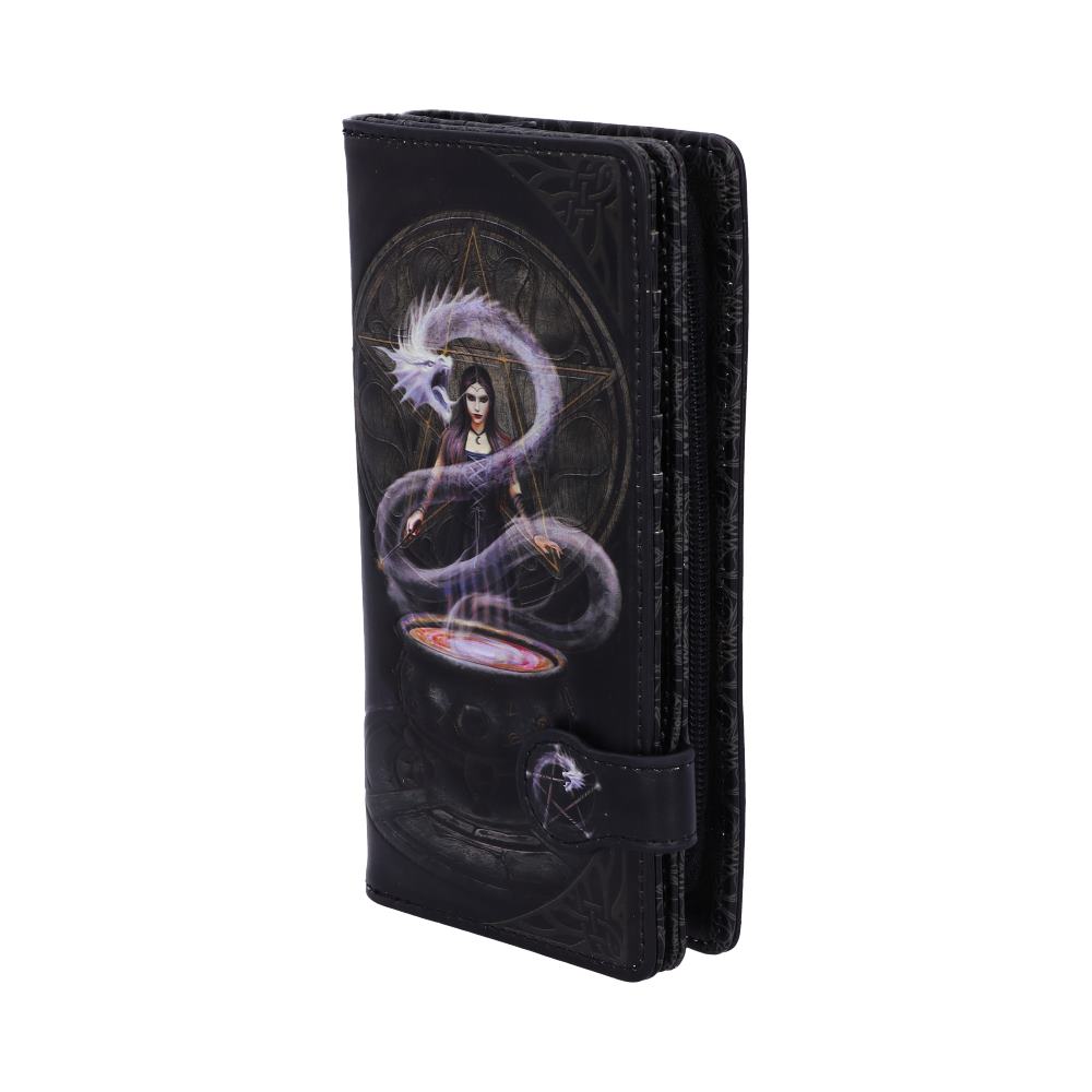 Anne Stokes The Summoning Witch and Dragon Embossed Purse - Purses at Gift Moments