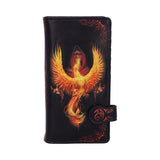 Anne Stokes Phoenix Rising Mythical Bird Embossed Purse Default Title - Purses at Gift Moments