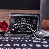 Spirit Board Embossed Purse Ouija Wallet Black 18.5cm - Wallets at Gift Moments