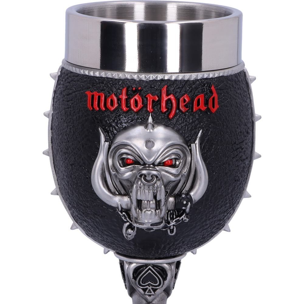 Motorhead Ace of Spades Warpig Snaggletooth Goblet - Goblets & Chalices at Gift Moments