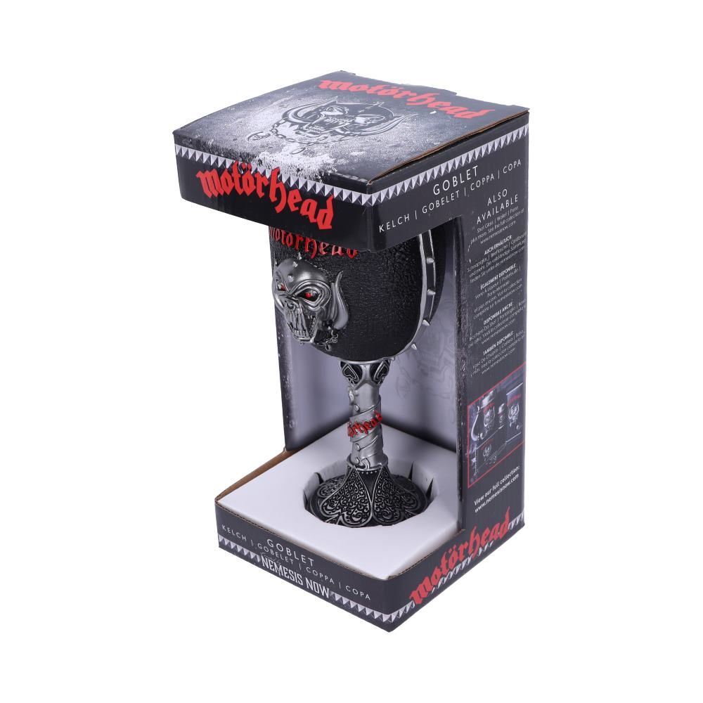 Motorhead Ace of Spades Warpig Snaggletooth Goblet - Goblets & Chalices at Gift Moments