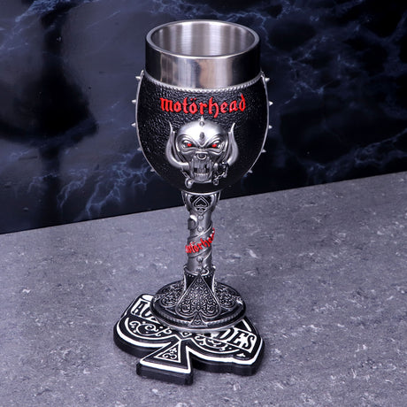 Motorhead Ace of Spades Warpig Snaggletooth Goblet - Goblets & Chalices at Gift Moments