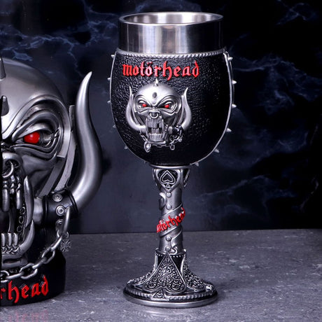 Motorhead Ace of Spades Warpig Snaggletooth Goblet - Goblets & Chalices at Gift Moments