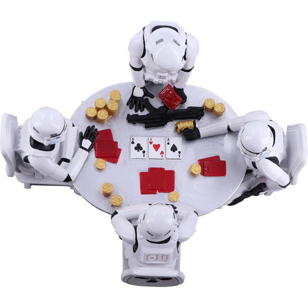 Original Stormtrooper Poker Face Figurine - Figures & Collectables at Gift Moments