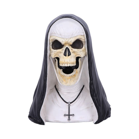 James Ryman Sister Mortis 29cm Skeleton Nun Horror Bust Figurine Default Title - Figures & Collectables at Gift Moments