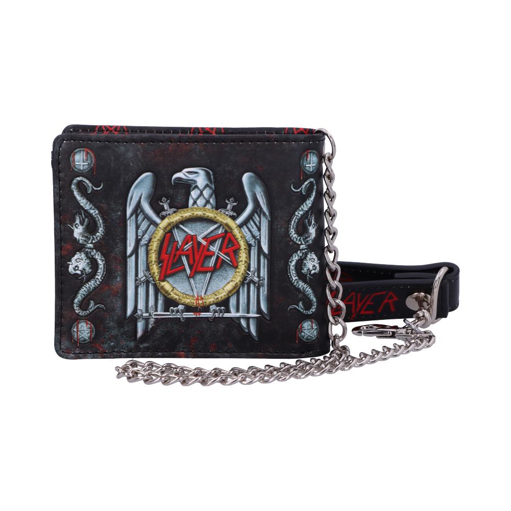 Slayer Eagle Logo Embossed Wallet Purse - Wallets at Gift Moments