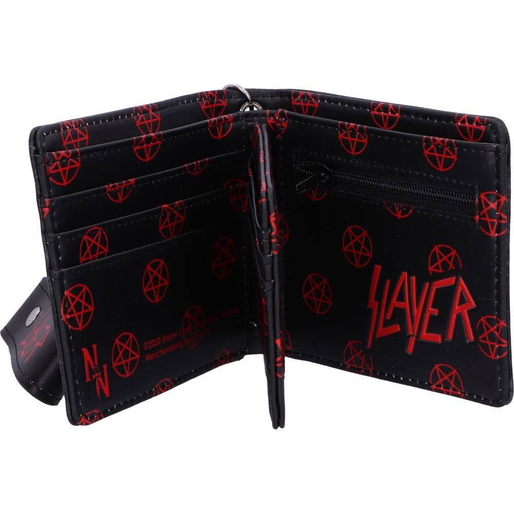 Slayer Eagle Logo Embossed Wallet Purse - Wallets at Gift Moments