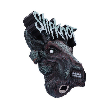 Officially Licensed Slipknot Infected Goat Logo Wall Mounted Bottle Opener - Bottle Openers at Gift Moments