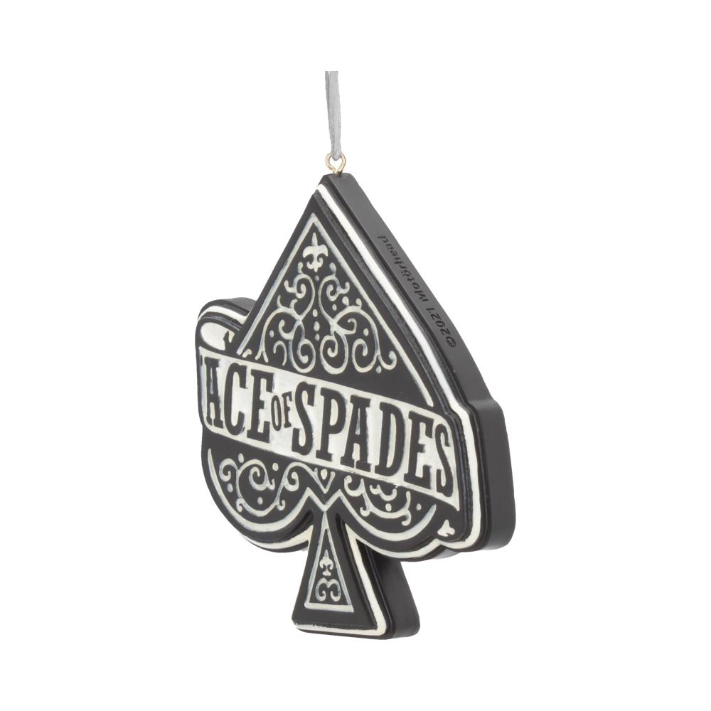 Motorhead Ace of Spades Hanging Ornament - Decorations at Gift Moments