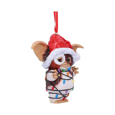 Gremlins Gizmo in Fairy Lights Hanging Ornament - Decorations at Gift Moments