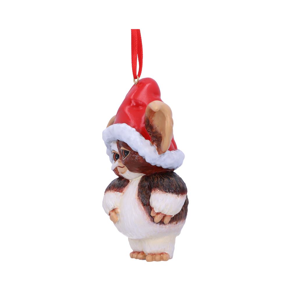 Gremlins Gizmo in Santa Hat Hanging Ornament - Decorations at Gift Moments