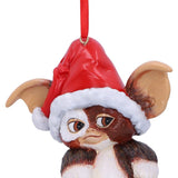 Gremlins Gizmo in Santa Hat Hanging Ornament - Decorations at Gift Moments