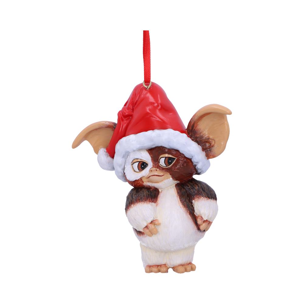 Gremlins Gizmo in Santa Hat Hanging Ornament Default Title - Decorations at Gift Moments