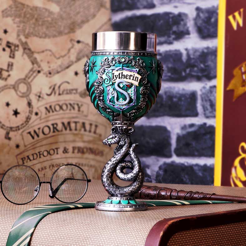 Harry Potter Slytherin Collectible Goblet - Goblets & Chalices at Gift Moments