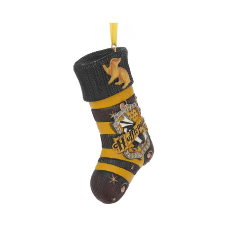 Harry Potter Hufflepuff Stocking Hanging Ornament - Decorations at Gift Moments