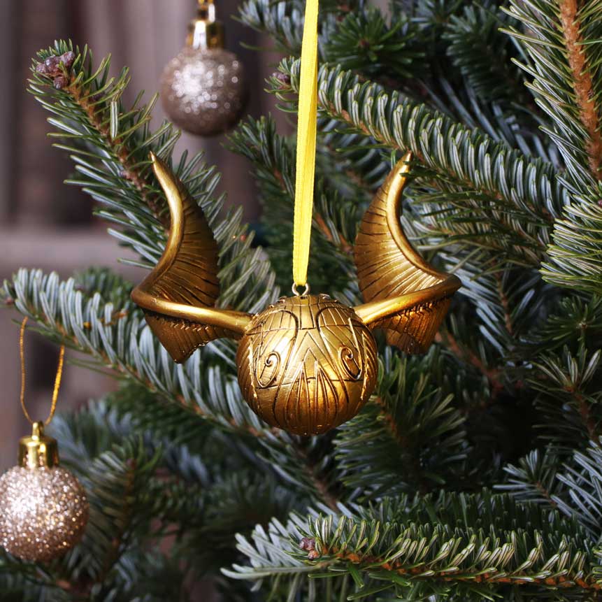 Golden Snitch Hanging Ornament: 1 - Decorations By Harry Potter