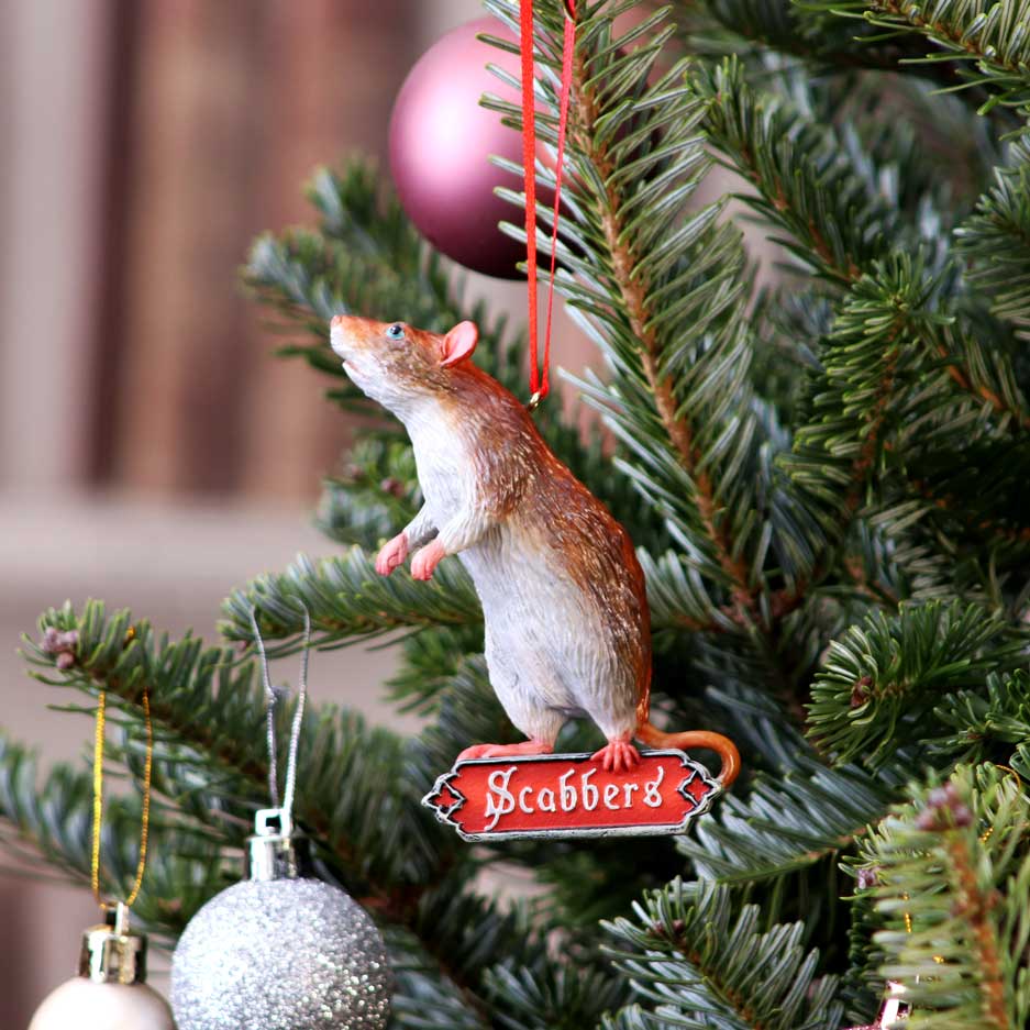 Harry Potter Scabbers Hanging Festive Ornament - Decorations at Gift Moments