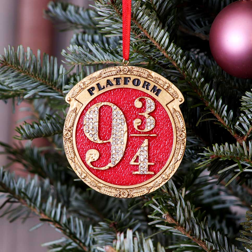 Harry Potter Platform 9 3/4 Hanging Ornament - Decorations at Gift Moments