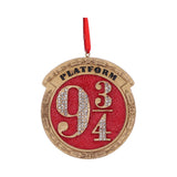 Harry Potter Platform 9 3/4 Hanging Ornament Default Title - Decorations at Gift Moments