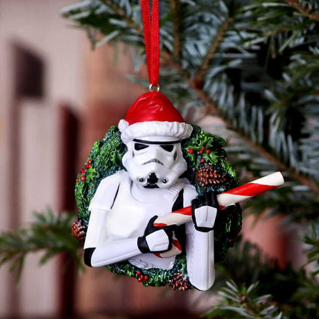 Original Stormtrooper Wreath Hanging Ornament - Decorations at Gift Moments