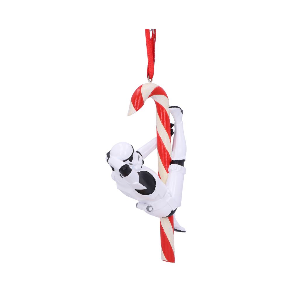 Original Stormtrooper Candy Cane Hanging Ornament - Decorations at Gift Moments