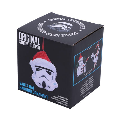 Original Stormtrooper Santa Hat Hanging Ornament - Decorations at Gift Moments