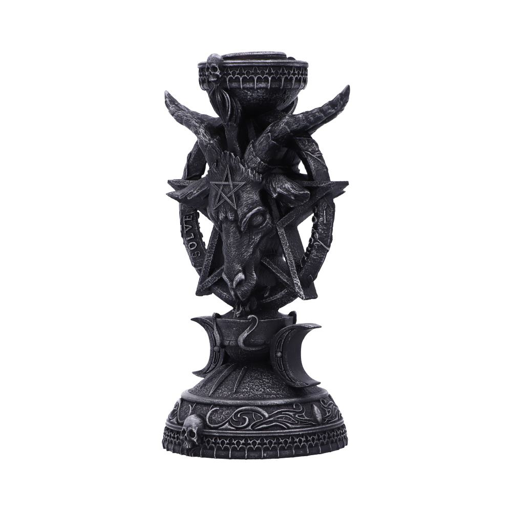 Baphomet Candle Holder 15.5cm - Candles & Holders at Gift Moments