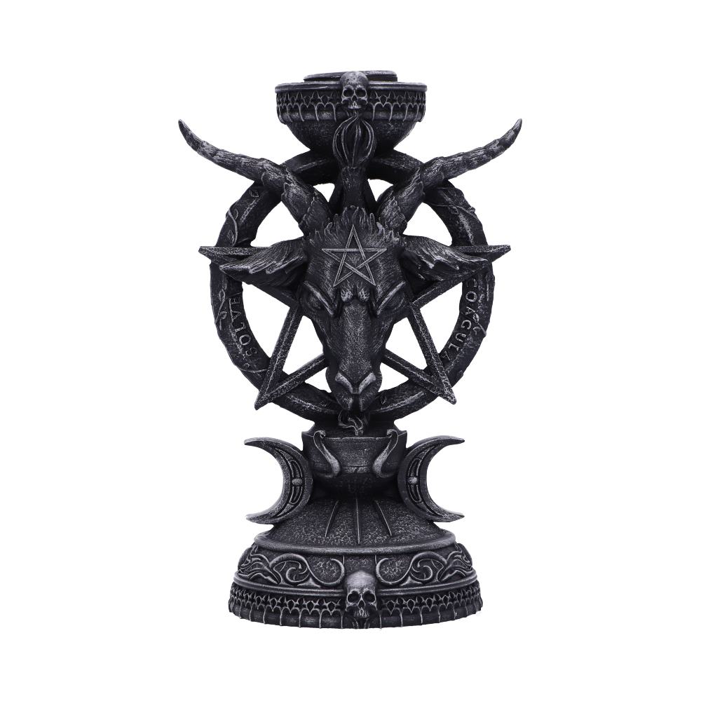 Baphomet Candle Holder 15.5cm Default Title - Candles & Holders at Gift Moments