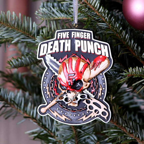 Five Finger Death Punch Hanging Ornament - Decorations at Gift Moments