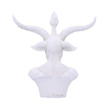 White Baphomet Bust 33.5cm - Figures & Collectables at Gift Moments