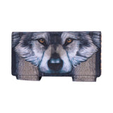 Guardian Wolf Embossed Purse 18.5cm Default Title - Purses at Gift Moments