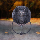 Wolf Moon Door Knocker 20.5cm - Door Knockers at Gift Moments