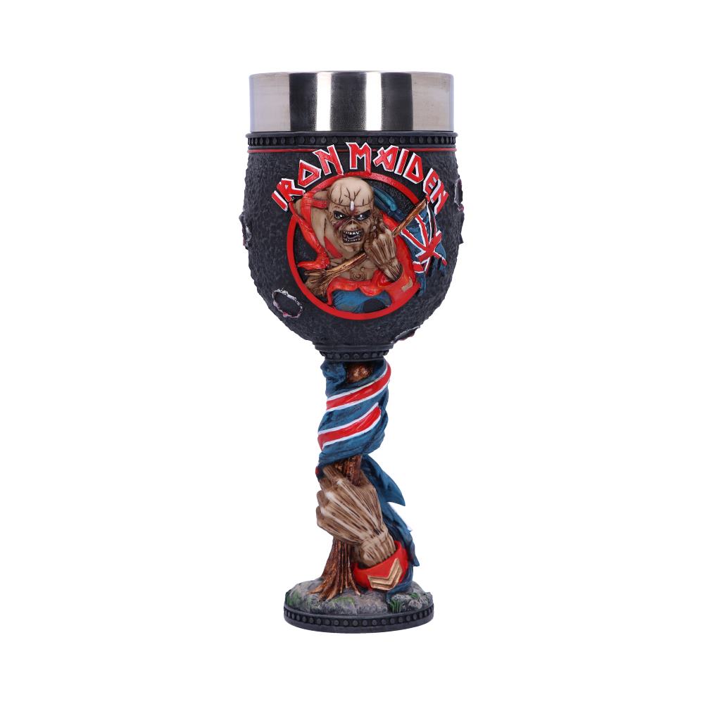 Iron Maiden The Trooper Goblet 19.5cm Default Title - Goblets & Chalices at Gift Moments