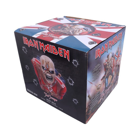 Iron Maiden The Trooper Bust Box - Storage at Gift Moments