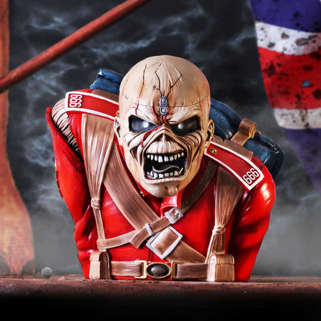 Iron Maiden The Trooper Bust Box - Storage at Gift Moments