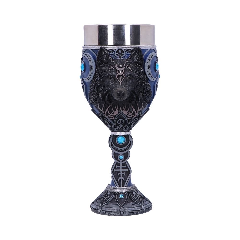 Wolf Moon Goblet 19.5cm - Goblets & Chalices at Gift Moments