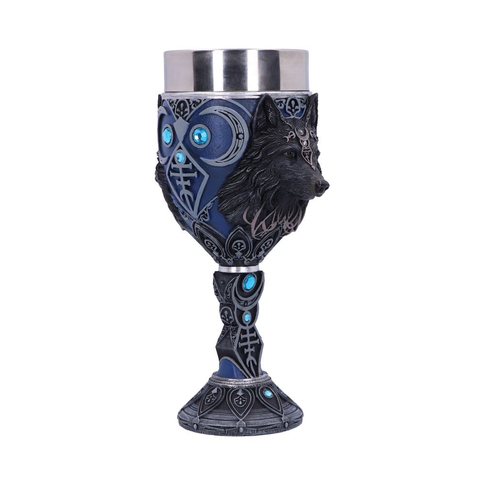 Wolf Moon Goblet 19.5cm - Goblets & Chalices at Gift Moments