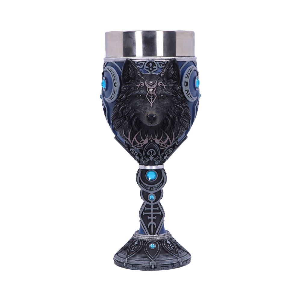 Wolf Moon Goblet 19.5cm Default Title - Goblets & Chalices at Gift Moments