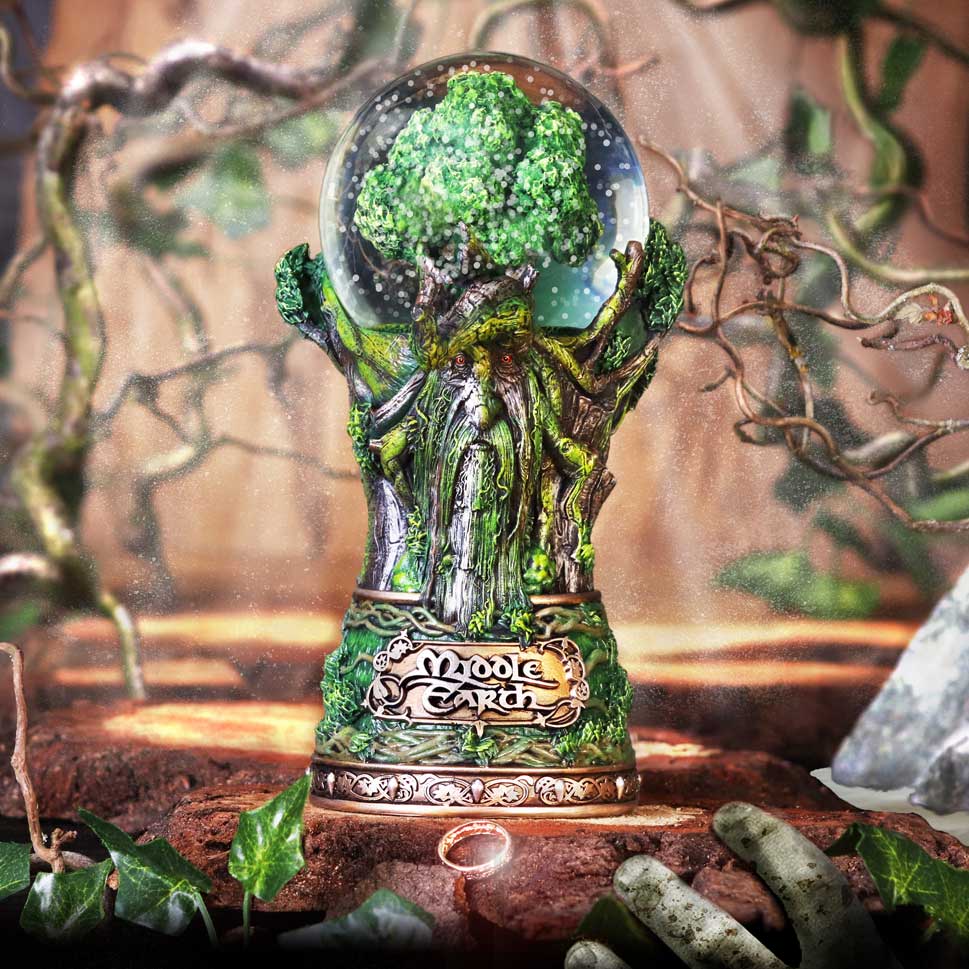 The Lord of the Rings Middle Earth Treebeard Snow Globe - Snow Globes at Gift Moments