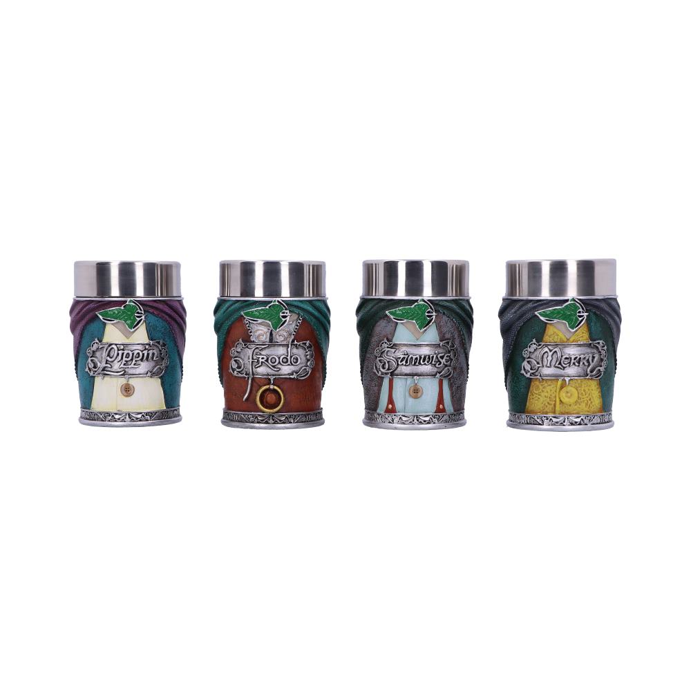 Hobbit Shot Glass Set - Lord of the Rings: 3 - Shot Glasses By The Lord Of The Rings