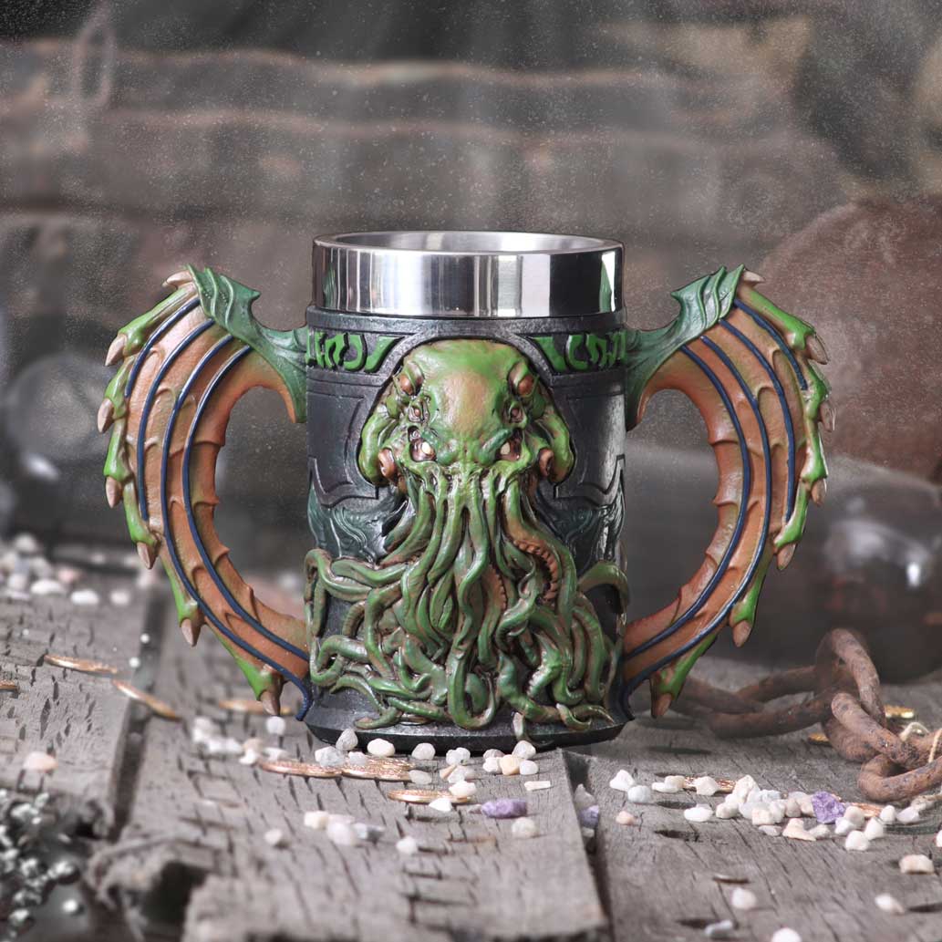 Cthulhu Tankard by James Ryman 24cm - Tankards at Gift Moments