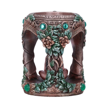 Bronze Mother Earth Tea Light Holder 7cm - Candles & Holders at Gift Moments