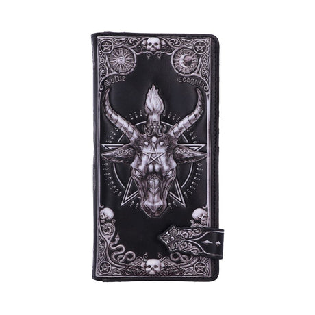 Baphomet Embossed Purse 18.5cm Default Title - Purses at Gift Moments