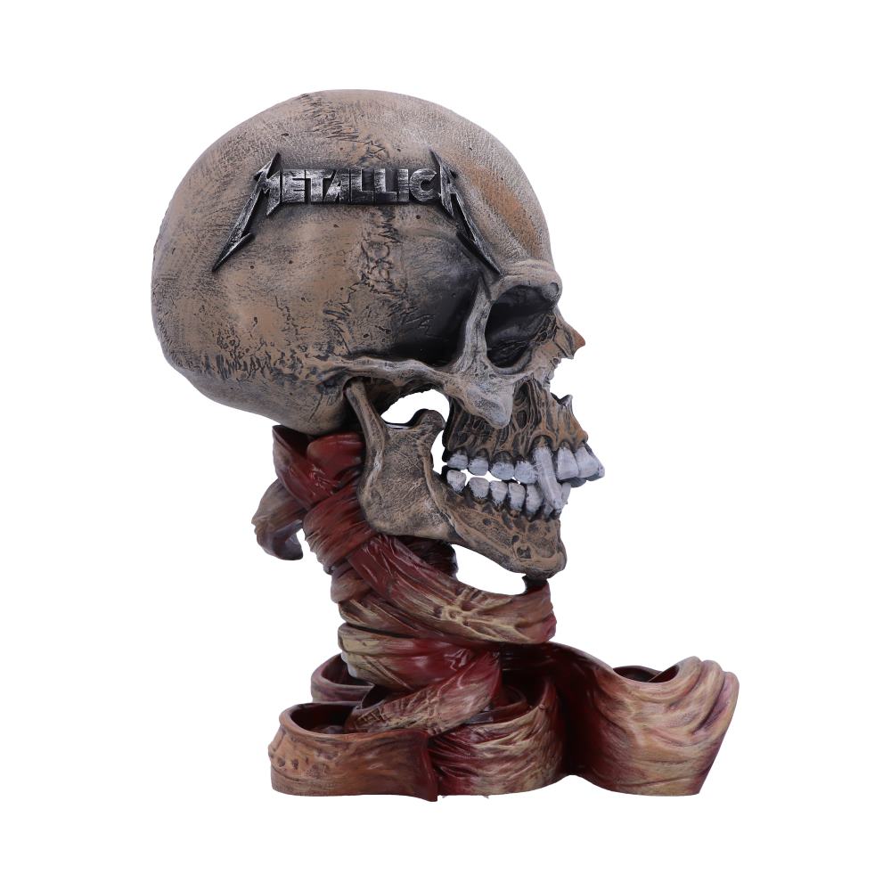 Metallica Pushead Skull 23.5cm - Thrash Metal Tribute Default Title - Figures & Collectables at Gift Moments