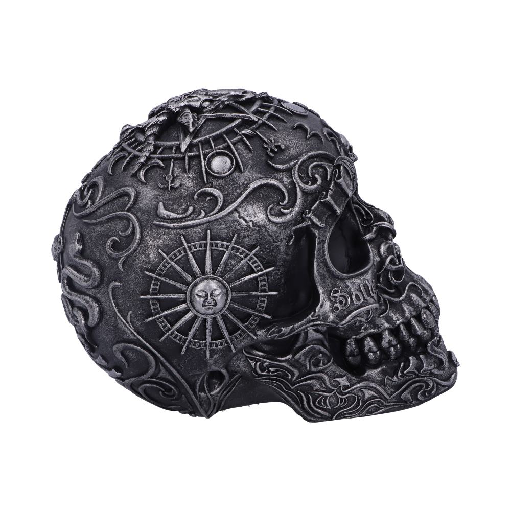 Baphomet's Worship Skull 19.5cm - Figures & Collectables at Gift Moments