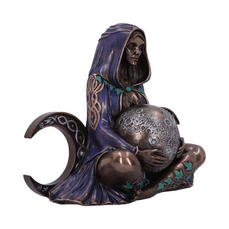 Triple Moon Goddess Bronze Statue 36cm - Figures & Collectables at Gift Moments